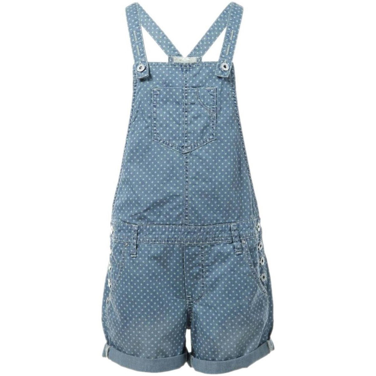 PepeJeans Hlače PG210186 Modra Cene