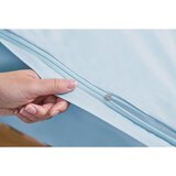 s.Oliver OTROŠKA POSTELJNINA 140/200 cm saten svetlo siva | Shoptok.si