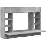 Maison Chic Stenska Pisalna miza - pisarniška miza - Računalniška miza betonsko siva 105x48x75 cm inženirski les, (21785640) | Shoptok.si