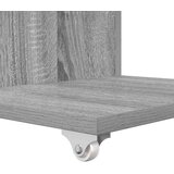  Bocni stol Siva Sonoma 40 x 35 x 60 cm Konstruirano drvo | shoptok.hr