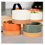 Vilde 139748 - Činije za grickalice na dasci od bambusa24x24x12 cm | ePonuda.com