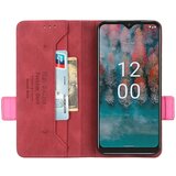 INORCO Zaščitna lupina za telefon Nokia C32, ohišje strojne opreme, PU usnjena denarnica, stojalo, (22035327) | Shoptok.si