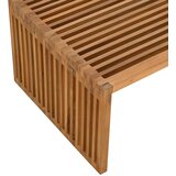  Vrtni bočni stol Smeđa 90 x 50 x 36 cm Čvrsto teak drvo | shoptok.hr