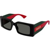 Gucci GG1860S 001 ONE SIZE (52) Črna/Siva Cene