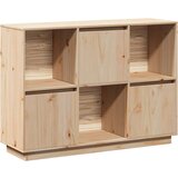 vidaXL Komoda 110,5 x 35 x 80 cm od masivne borovine | shoptok.hr