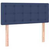 Maison Chic posteljno vzglavje - vzglavna omarica - nočna omarica modro 80x5x78/88 cm blago, (21705681) Cene