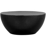 Klubska mizica iz sploščenega aluminija 70x30 cm črna | Shoptok.si