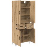  Highboard 2 kom. Umjetnički hrast 69,5 x 34 x 180 cm Slike