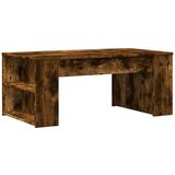 Maison Chic Klubska mizica - kavna mizica - Nizka mizica dimljeni hrast 102x55x42 cm inženirski les, (21753702) Cene