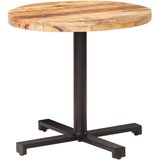 vidaXL bistro stolić okrugli Ø 80 x 75 cm od grubog drva manga | shoptok.hr