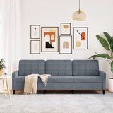  Trosjed tamnosivi 210 cm baršunasti | shoptok.hr