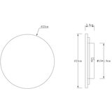 Globo 78390-12 - LED zidna svetiljka JILLIAN LED/12W/230V 3000K | Eponuda.com