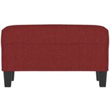  Klupa Crvena boja vina 70 x 35 x 41 cm od tkanine - boja crnog vina 70 x 35 x 41 cm | shoptok.hr
