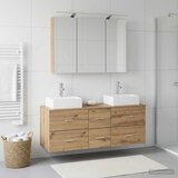  Set namještaja za kupaonicu 4 kom. Hrast artisan | shoptok.hr