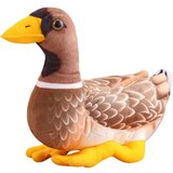 Plišana maskota patka smeđe žuta 28 cm | shoptok.hr
