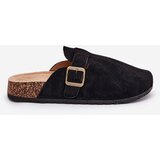 Boto Ladies Slippers and On Platform With Buckle Black Selio | Shoptok.si