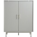 Unique Furniture Sivi ormarić 100x125x40 cm Palma – Cijene