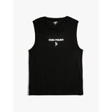 Koton Athletic Singlets with a Relaxed Cut Motto Printed Sleeveless Crew Neck. | shoptok.hr