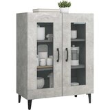  Komoda siva boja betona 69,5x34x90 cm od konstruiranog drva | shoptok.hr