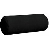 Valjkasti jastučići 2 pcs Crna Ø 25 x 70 cm Mikrofiber tkanina | shoptok.hr