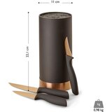 Echtwerk Set Nožev Universal, Črna, Barva Brona, 4-Delni | Shoptok.si