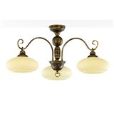 Brilagi Plafonski luster MOLLERO 3xE27/15W/230V prečnik 84 cm bronza/patina | Eponuda.com