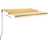  Automatska tenda sa senzorom LED 300x250 cm žuto-bijela | shoptok.hr