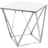 Molarem Home Stolić SILVER B - staklo s efektom mramora | shoptok.hr