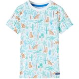 vidaXL Dječja majica prljavo bijela boja 128 | shoptok.hr