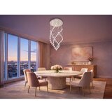  LED kristalna plafonska svetiljka NAURU LED/24W/230V prečnik 40 cm sjajni hrom + daljinski upravljač | Eponuda.com