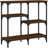  The Living Store Konzolna mizica rjav hrast 80x29x75 cm inženirski les - Konzolna Mizica, (21441904) | Shoptok.si