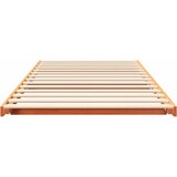  Krevetna konstrukcija Vosak smeđa 100 x 200 cm | shoptok.hr