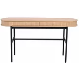 Rowico Konzolni stol u dekoru hrasta u prirodnoj boji 142x47 cm Haddington -