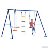  Set vanjskih ljuljački Šareni Čelik i PE | shoptok.hr