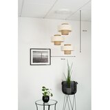  Brilagi - Visilica na sajli DALLAS 3xE27/15W/230V braon/krem/bela | Eponuda.com