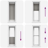 vidaXL Plisirana roleta antracit 50x100 cm širina tkanine 49,4 cm | shoptok.hr