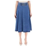Liu Jo midi teksas suknja LJUA5089 D4925 78809 | ePonuda.com