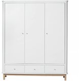 Oliver Furniture® trokrilni ormar white/oak | shoptok.hr