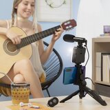 InnovaGoods Komplet za vlogging sa svjetlom, mikrofonom i daljinskim upravljačem plodni 6 dijelovi | shoptok.hr