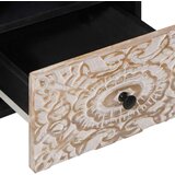 TV ormar s ladicama Bijelo 100 x 33 5 x 46 cm Čvrsto drvo manga - Bijelo | shoptok.hr