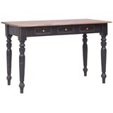 vidaXL Radni stol s 3 ladice 117 x 57 x 75 cm masivno drvo mahagonija Cijene