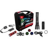 Lovački set XT12GT PRO, 1600 LM, Crni