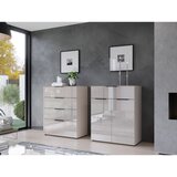 Germania Krem visoka komoda 83x102 cm Oakland – | shoptok.hr
