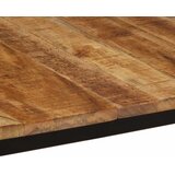  Blagovaonski stol 160 x 80 x 75 cm masivnog grubog drva manga | shoptok.hr