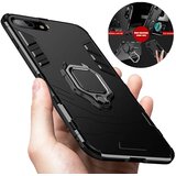 Techsuit Silicone Shield zaščitna maska za iPhone 7 Plus / 8 Plus - črna | Shoptok.si