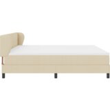  Zložljivo ležišče z vzmetnico Krema 200x200 cm Tkanina, (22053031) | Shoptok.si
