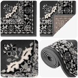 Trkački tepih FLORNES Tkani Sivi uzorak 100 x 150 cm PP 7 mm - Sivi uzorak 100 x 150 cm | shoptok.hr