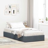  Krevet s od storage s madracem Tamno siva 100 x 190 cm Baršun | Shoptok.si