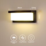  Brilagi - LED RGBW Spoljna zidna svetiljka BRICKY 1xE27/15W/230V crna IP54 | Eponuda.com