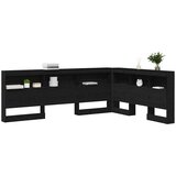  Skladišno uzglavlje Crni hrast 160 cm Konstruirano drvo | shoptok.hr